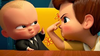 THE BOSS BABY Movie Boss Baby and Family Coloring Pages Book Video for Kids [upl. by Tyler]