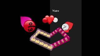 Love hearts 🍰❤️  love duet emojicatemojicatcute 🍰❤️  HIILOL 🍰❤️ [upl. by Eedahs]