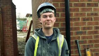 James shares his experience of doing a Level 2 Bricklaying Apprenticeship [upl. by Anaahs752]