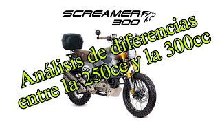 Análisis de diferencias entre la screamer 250cc y la 300cc [upl. by Nnailuj838]