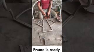 Fancy chair easy tutorial welding chairfactory furniturefactory frame [upl. by Amarillas52]