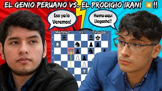 EL GENIO PERUANO ENFRENTA AL PRODIGIO IRANÍ🤯💥  Martínez vs Firouzja  Chessable Masters Div I [upl. by Decrem984]