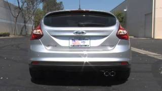 2012 Ford Focus L4 20L  MagnaFlow Exhaust Part 15072 [upl. by Ain]