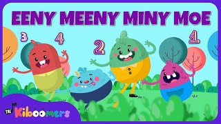 Eeny Meeny Miny Moe  The Kiboomers Preschool Learning Videos  Counting Song [upl. by Aihsila]