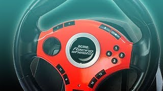 ACME WB01 racing wheel NFS shift [upl. by Ssilb]