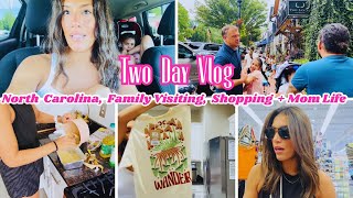 TWO Day Vlog  Family Day In North Carolina  Farmers Market  Shopping  Baking Banana Bread [upl. by Drarig]