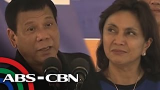 ANC Live Duterte teases Robredo about being single [upl. by Appel]