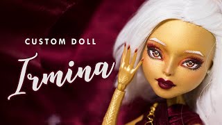 Irmina the Christmas Tree • Collab w Dolllynx • Custom Doll Tutorial [upl. by Sindee]