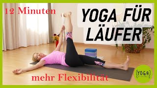 Yoga für Läufer  für mehr Flexibilität nach dem Lauftraining  11 Minuten [upl. by Ahgiel]