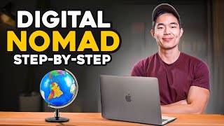 How to Become a Digital Nomad for Beginners Full Tutorial [upl. by Anits]