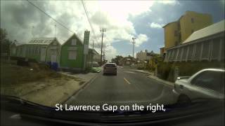 Barbados Bridgetown to Oistins along the south coast road [upl. by Singleton547]