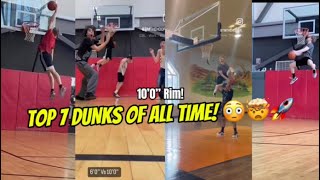 TOP 7 DUNKS OF ALL TIME  TimTheHooper 🏀🤯🔥 [upl. by Cowan973]