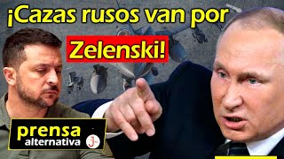 Tiene los días contados Su57 ruso apunta a Zelenski [upl. by Ymme250]