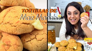 Tortillas de Maíz Manabitas [upl. by Ellatsyrc960]