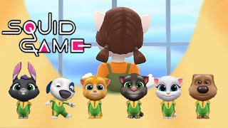 My Talking Tom Friends  SQUID GAME [upl. by Ettenel]