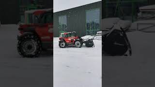 Manitou Maniscopic LT schneesnow plug Bayern Germany [upl. by Ahsek]