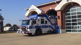 Walkersville Rescue 24 Responding [upl. by Zebapda227]