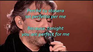 Ed Sheeran Perfect Symphony with Andrea Bocelli LIVE Lyrical Video [upl. by Attehcnoc]