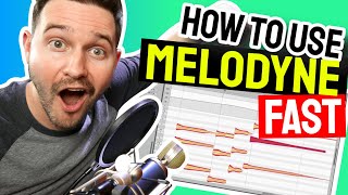 Melodyne Tutorial  How To Use Melodyne FAST [upl. by Robbi902]