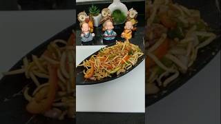 Crispy Noodles salad 😋 youtubeshorts fry Chowmein  shorts  salad recipes  new recipes  food [upl. by Ssepmet]