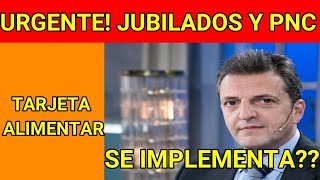 AHORA❗❗ TARJETA ALIMENTAR❗❓JUBILADOS Y PENSIONADOS DE ANSES  Bono y Aumento 2023 [upl. by Esilehc]