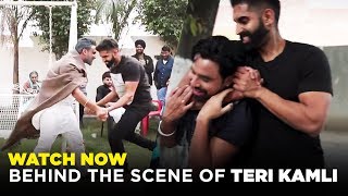 Behind The Scene  Teri Kamli  Goldy Desi Crew  Parmish Verma  Satpal Desi Crew [upl. by Jeraldine]