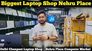 Biggest Laptop Shop Nehru Place  Delhi Cheapest Laptop Shop  Nehru Place Computer Market [upl. by Nosidam]