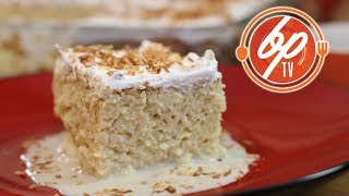 Como Preparar Pastel Tres Leches De Coco [upl. by Elaine]