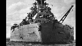 Trumpeter 1200 Battleship Bismarck 1941 log 7 [upl. by Zaneski178]