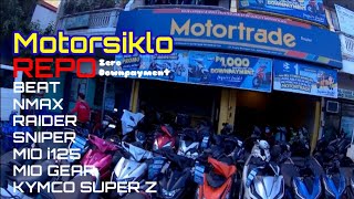 REPO MOTORCYCLES  MOTORTRADE MANGGAHAN PASIG [upl. by Ressler]