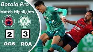 Olympic Safi vs Raja Casablanca  RCA comeback from 21 down  Botola Pro [upl. by Qahsi]