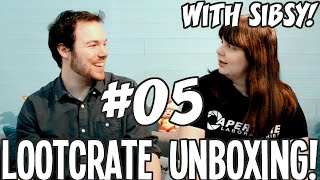 JULY LOOTCRATE UNBOXING  MandoPony amp The Real Sibsy  Episode 5 [upl. by Dhu86]