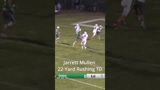 Jarrett Mullen 22Yard Rushing TD hsfootball highschoolfootball wosn ohio [upl. by Ahsia]