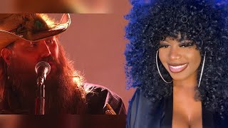 FIRST TIME REACTING TO  CHRIS STAPLETON PERFORMING quotWHITE HORSEquot [upl. by Lebbie]