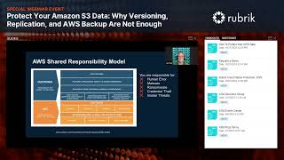 Protect Your Amazon S3 Data Why Versioning Replication and AWS Backup Are Not Enough [upl. by Suravat]