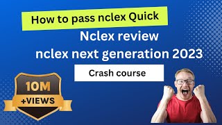 Epi1 How to pass nclex first try  nclex review  nclex next generation 2023  NCLEX [upl. by Francis]