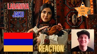 LADANIVA Jako Reaction Armenia Eurovision 2024 [upl. by Haelahk]