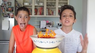 TAKIS FUEGO CHALLENGE  VOMIT WARNING [upl. by Keeton]