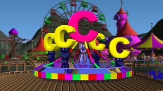 ABC Alphabet Carousel 1  Baby Magic ABC HD  Learn the English ABC Alphabet For kid [upl. by Huai]