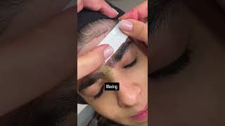 How to do forehead waxing skincare youtubeshorts trending [upl. by Hnamik]