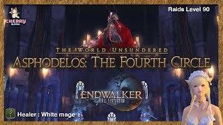 Final Fantasy XIV  Asphodelos The Fourth Circle Raids Level 90 Healer  White mage [upl. by Christmann]