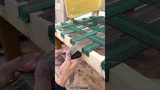 The furniture manufacturing process is belt tensioning [upl. by Asoj]