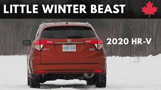 Honda HRV AWD Winter Traction Test [upl. by Rotceh416]