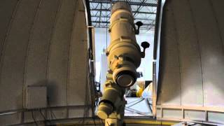 PierTech Dome slewing with Telescope via Sky X video2 [upl. by Erot911]