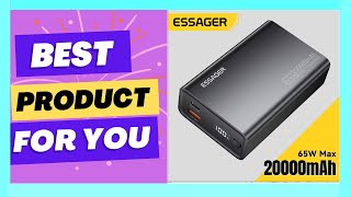 Essager Power Bank 20000mAh Portable PD 65W Fast [upl. by Benzel]