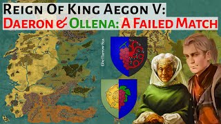 Failed Match of Daeron amp Olenna Tyrell  House Of The Dragon History amp Lore  Reign Of King Aegon V [upl. by Poppy614]