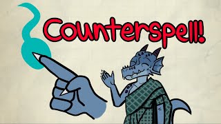 Counterspell explained in DampD 5e  Advance Guide to Counterspell [upl. by Marie-Ann49]