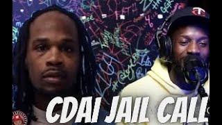 cdai jail call dj u reaction talks rondo and more [upl. by Sigrid]