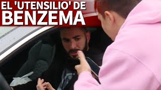 Esto sí que no se había visto en Valdebebas Benzema y su último utensilio  Diario AS [upl. by Ihcelek]