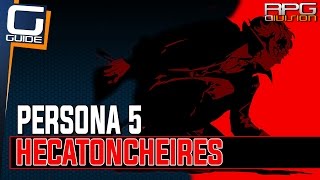 Persona 5  Hecatoncheires with Masukunda Fusion Twin Wardens Quest [upl. by Hanahs]